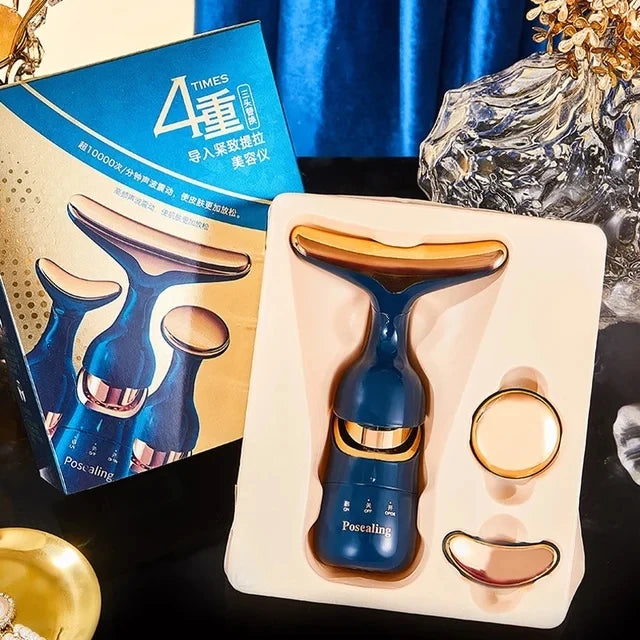 🌸 Appareil de Lifting Visage & Cou – Technologie Beauté Asiatique MERISA 🌸