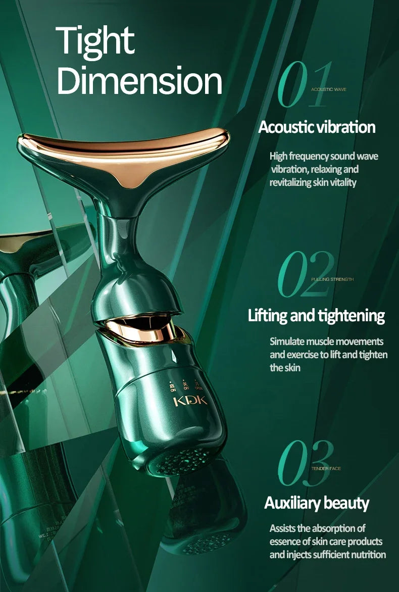 🌸 Appareil de Lifting Visage & Cou – Technologie Beauté Asiatique MERISA 🌸