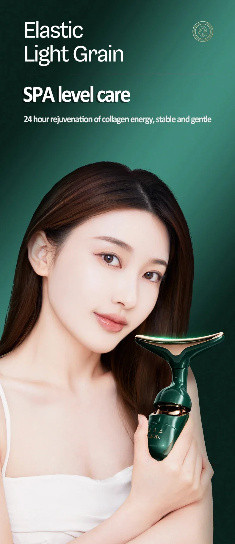 🌸 Appareil de Lifting Visage & Cou – Technologie Beauté Asiatique MERISA 🌸